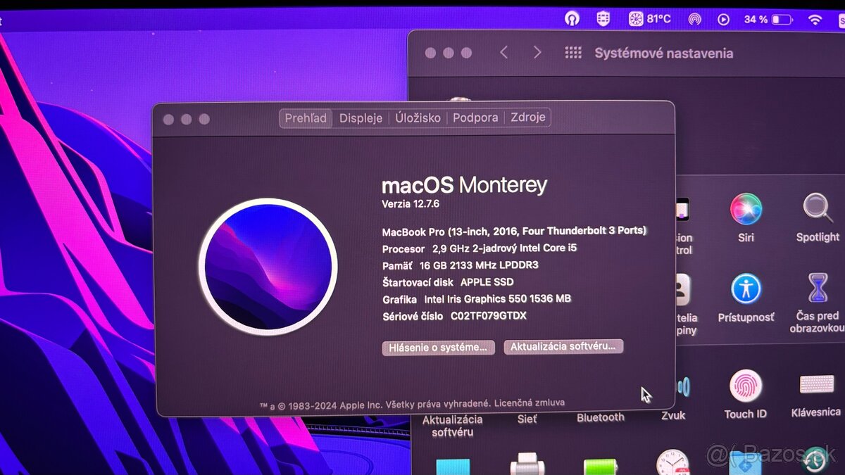 MacBook pro 13” 256gb touch bar - 3