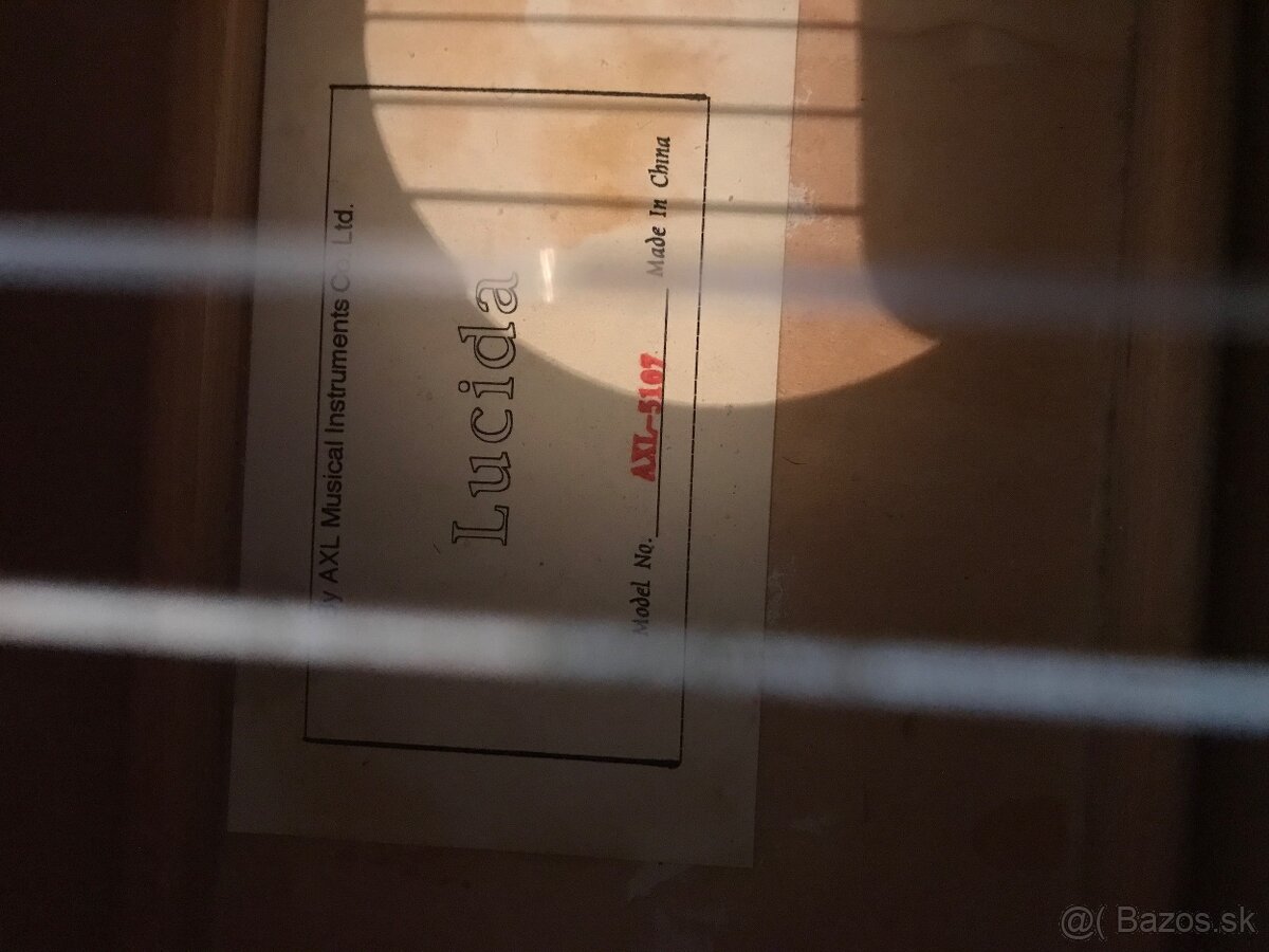 akusticka gitara Lucida - 3