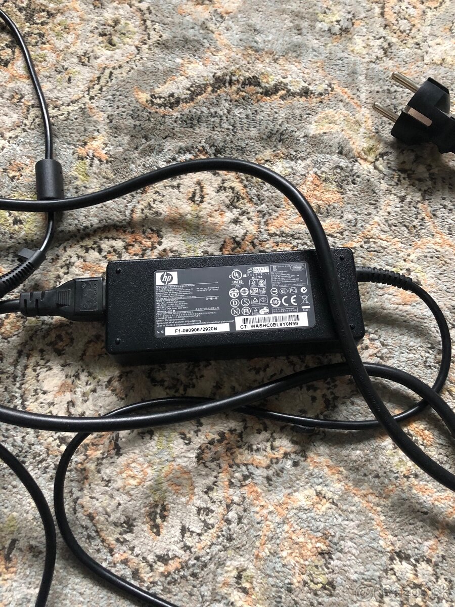 náhradní zdroj otiginal hp 90W konektor 7,4 mm x 5 mm - 3