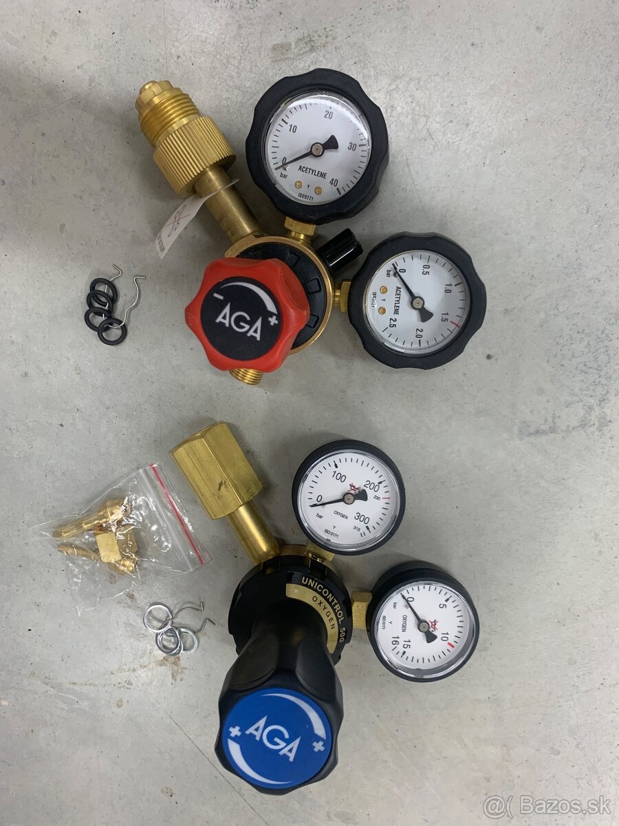 Redukčny ventil ( sada kyslik + acetylen ) - 3