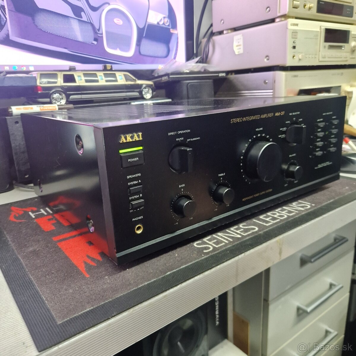 AKAI AM-37...ntegrovaný stereo zosilovač... - 3