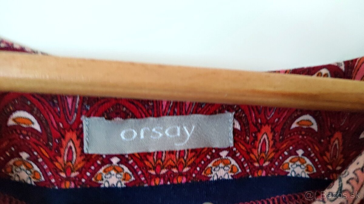 Krásne vzorované šaty Orsay - 3