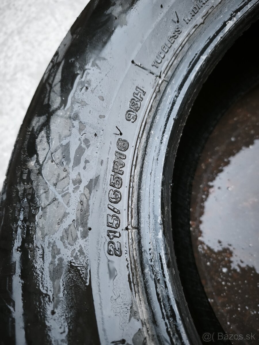 Predam letné pneumatiky 215/65r16 - 3