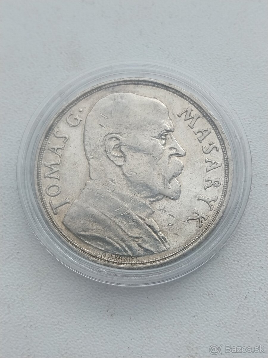 Mince strieborná medaila T.G.Masaryk - 3