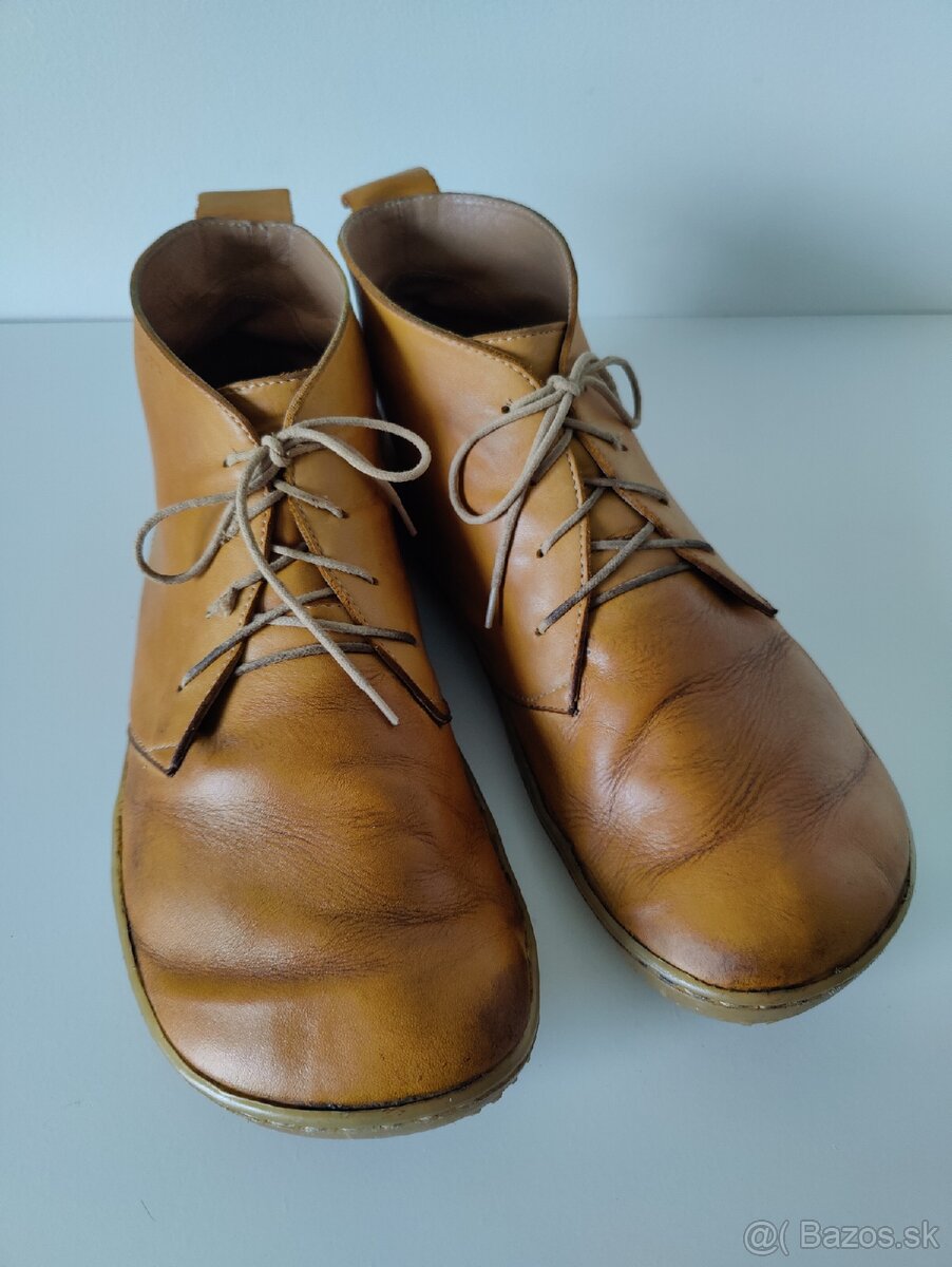 Dámske kožené celoročky OKbarefoot veľ. 42 - 3