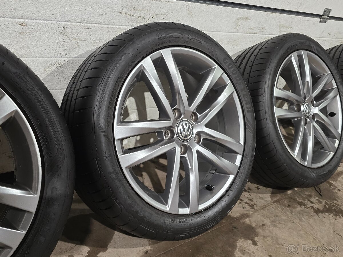 Letná Sada Volkswagen Dartford +Zánovné Letné 225/45 R17 - 3
