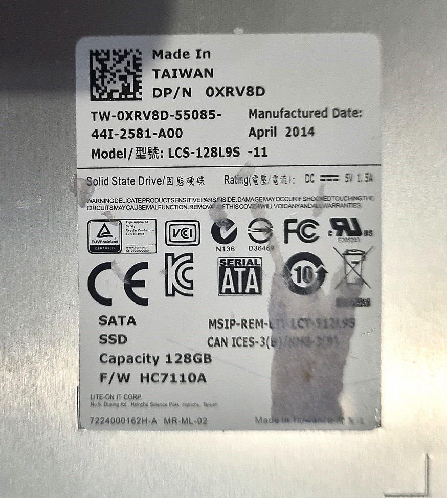 5x SSD disk - použité - 3