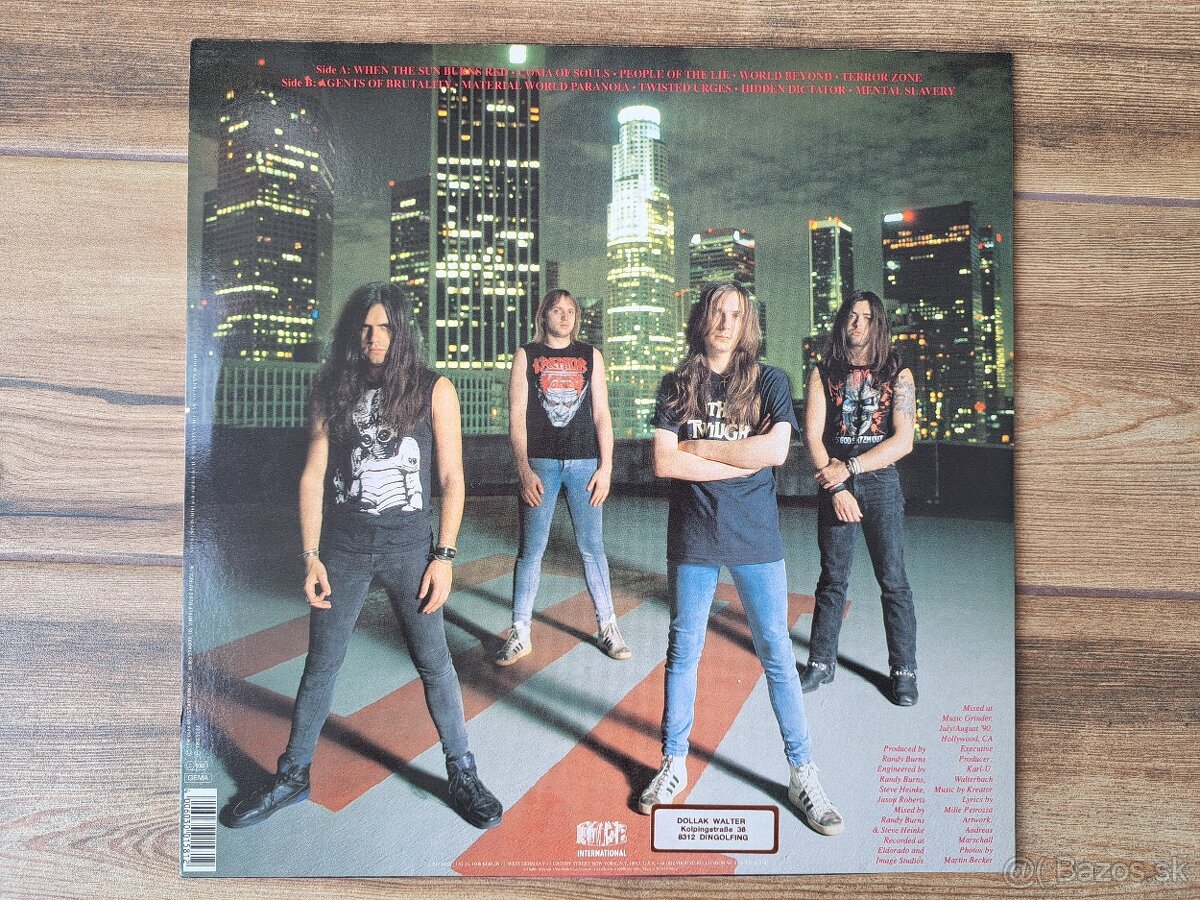 Lp KREATOR - Coma of Souls. - 3