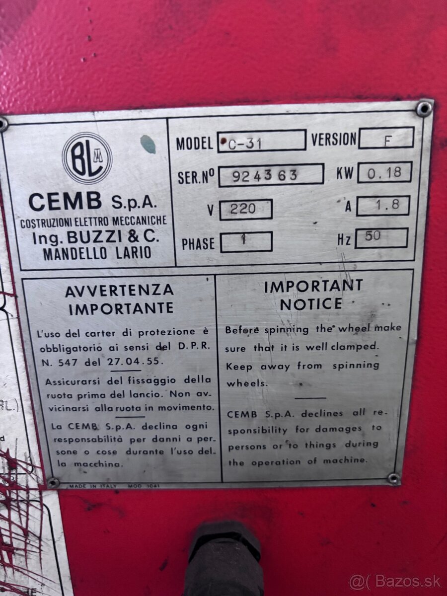 Vyvažovačka, vyzúvačka - 3