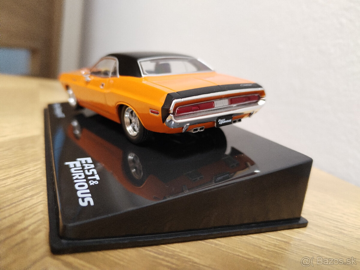Predám model Dodge Challenger R/T 1:43 Fast & Furious - 3