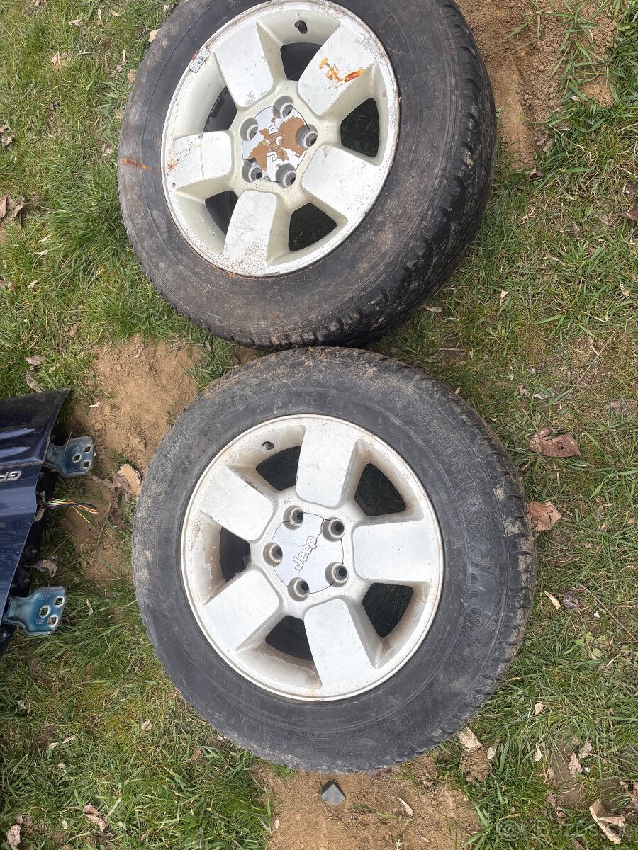 Alu disky 5x127, R17 Jeep - 3