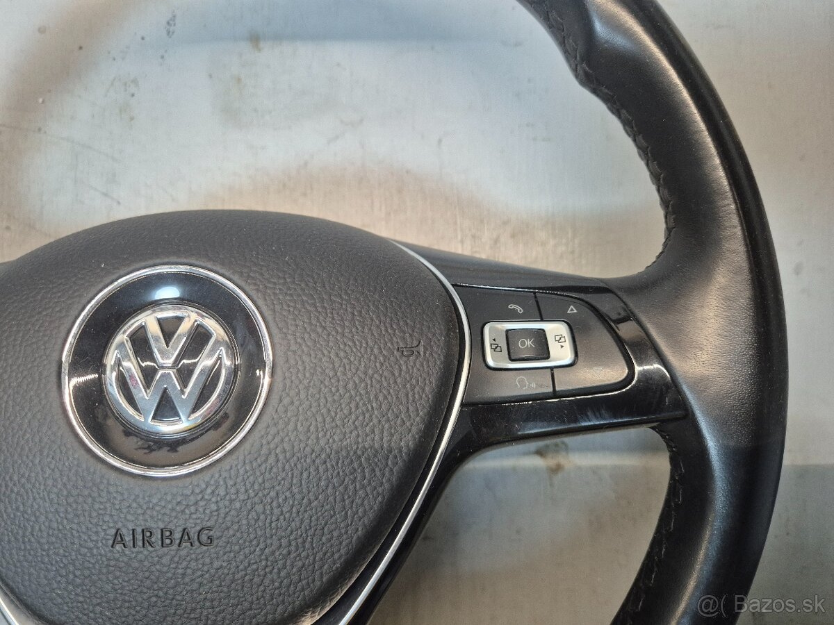 Kožený multifunkčný volant VW + Airbag - 3