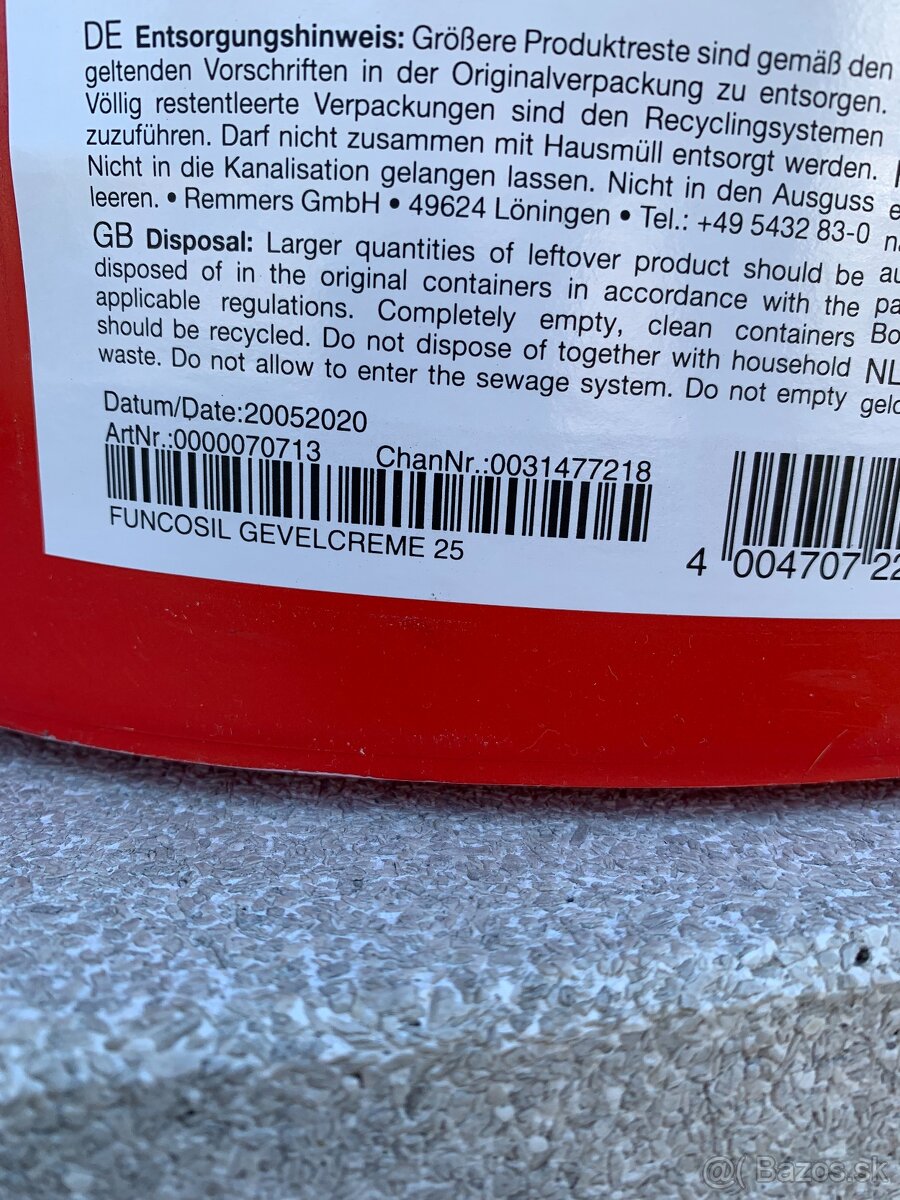 Remmers - hydrofóbna impregnácia muriva - 3