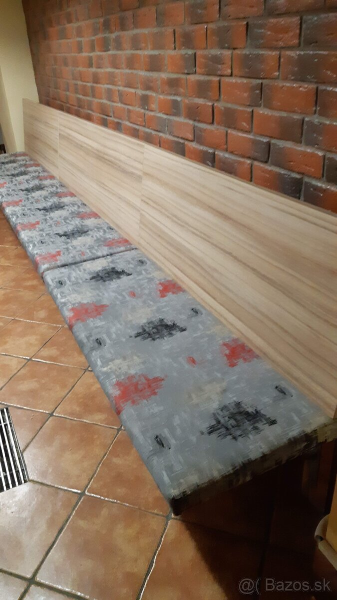 Čalúnená lavica sedenie / kaviareň, pub reštaurácia/ - 3