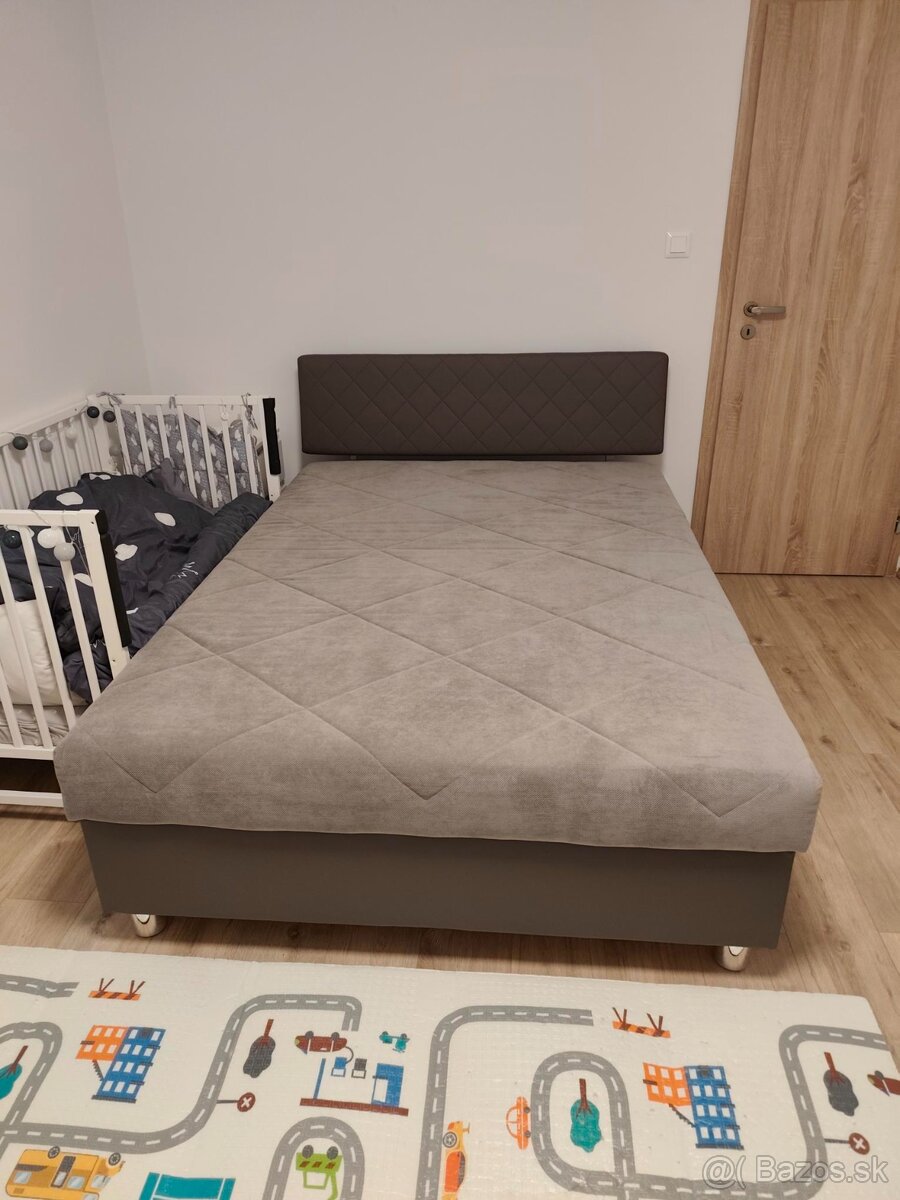 Predám posteľ 140x200 s úložným priestorom - 3