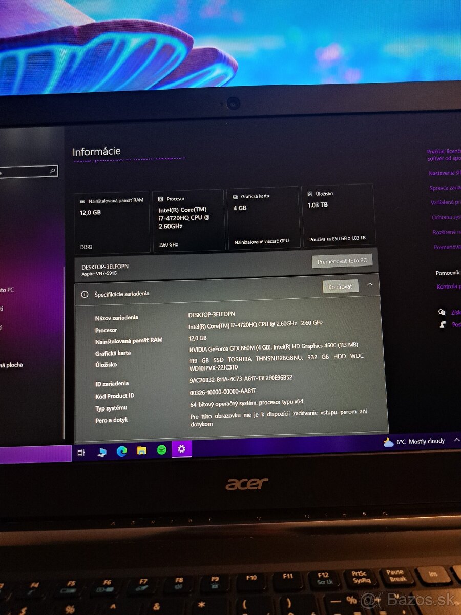 Acer Aspire V Nitro - 3