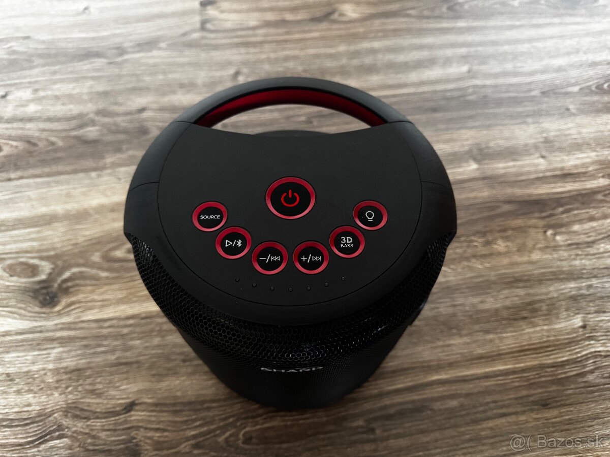 Prenosný Bluetooth reproduktor Sharp PS-919 - 3
