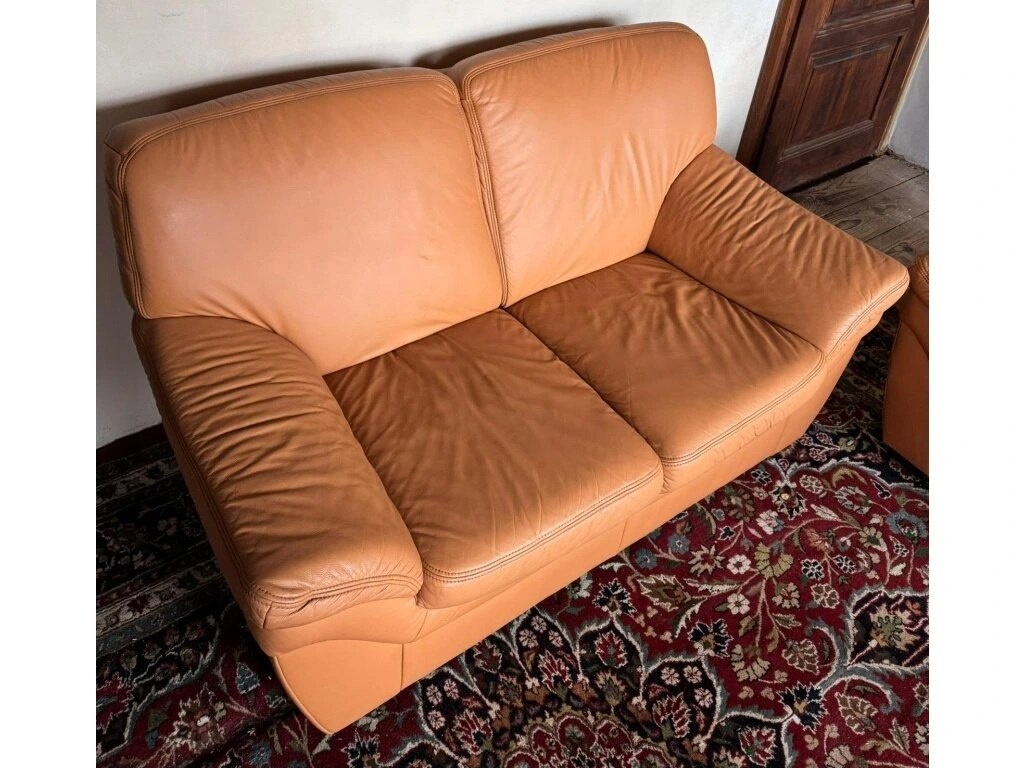 Kožená sedací souprava 2+1, 3202 - 3