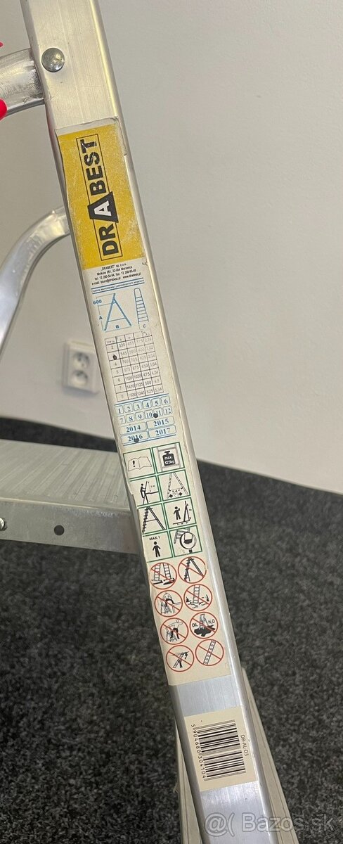 REBRÍK TROJSTUPŇOVÝ HLINÍKOVÝ - 3