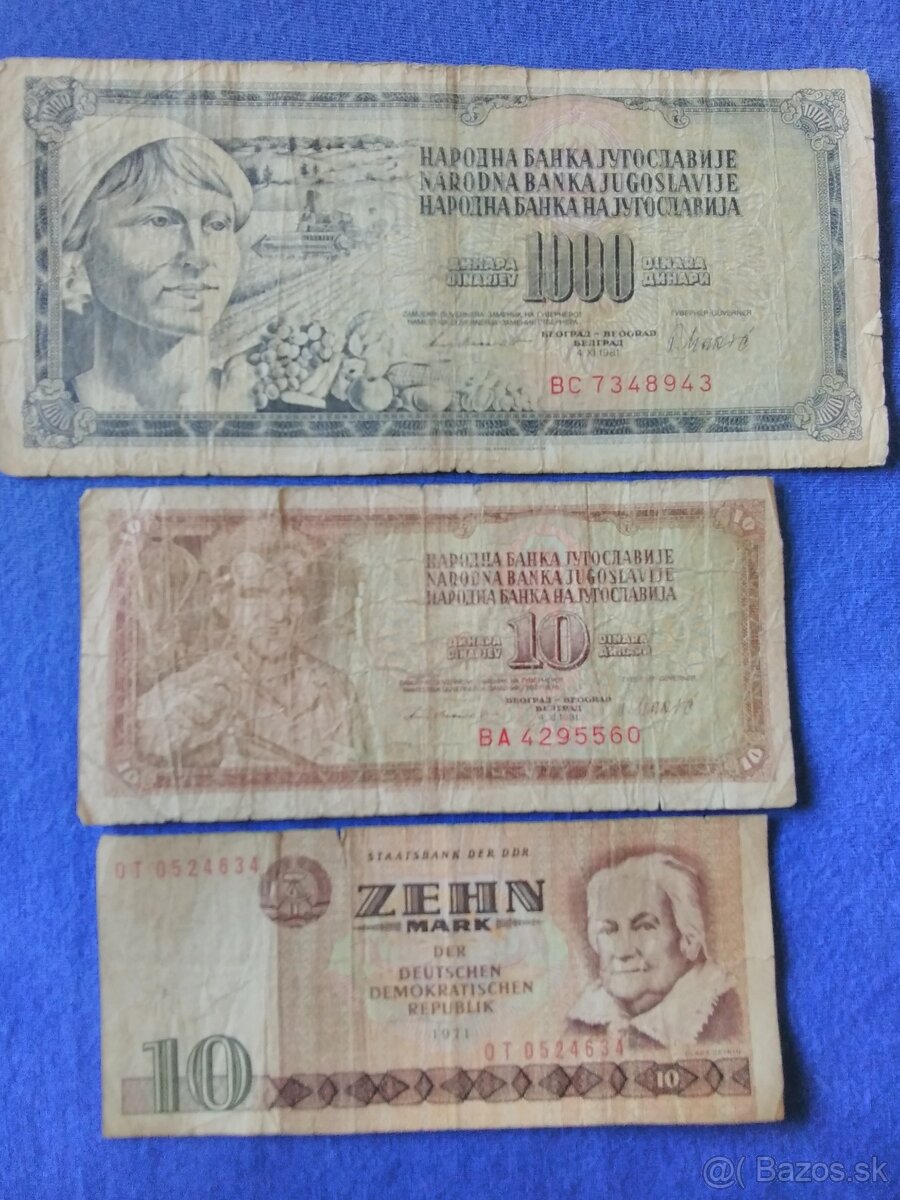 Bankovky , mince - 3