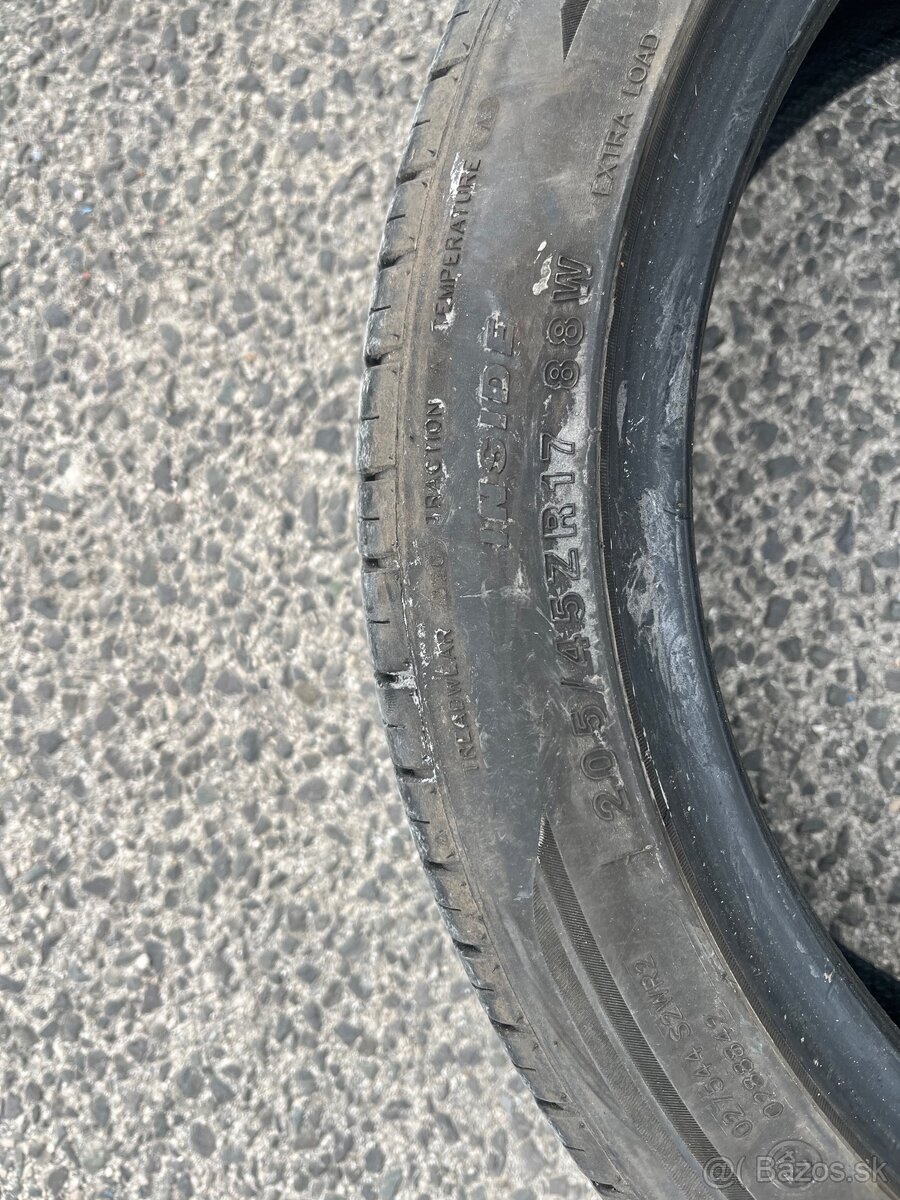 205/45 R17 Tracmax 2ks iba 2 tis km - 3
