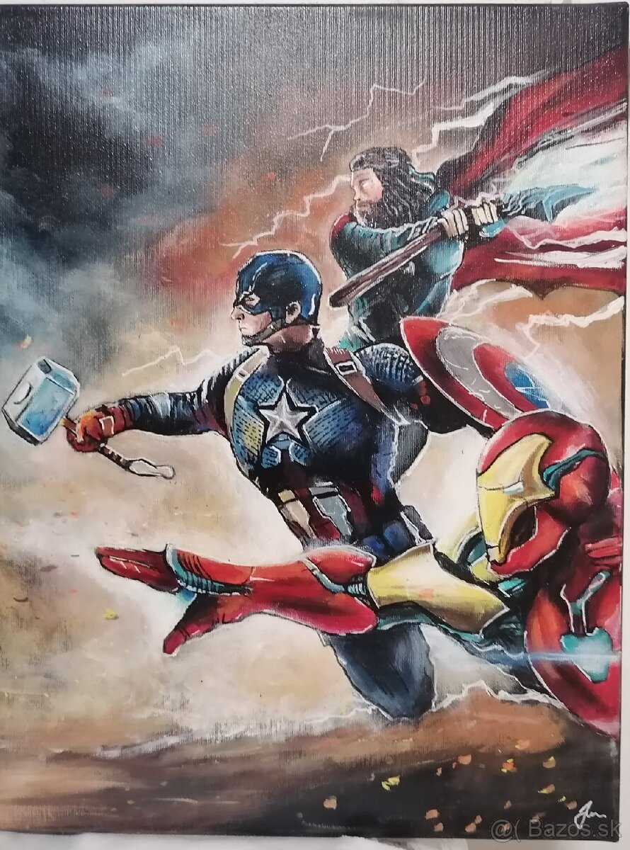 Predám obraz Avengers Endgame - 3