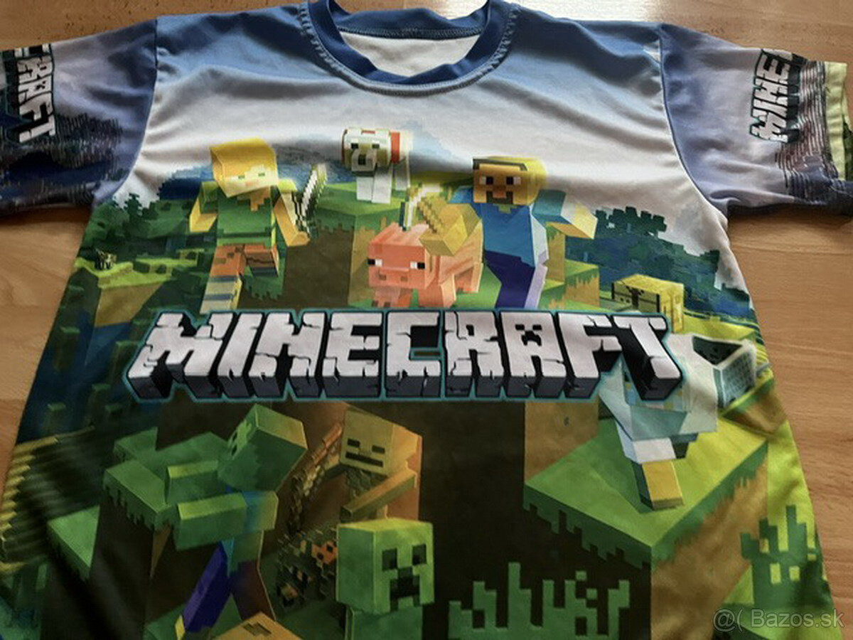Tričko Minecraft - veľ.158 - 3
