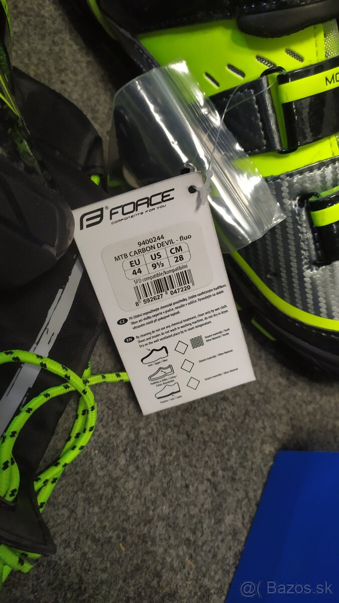Tretry FORCE Mtb Carbon Devil fluo - 3