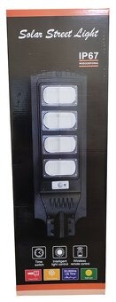 Výkonná solárna lampa 1200W LED osvetlenie - 3