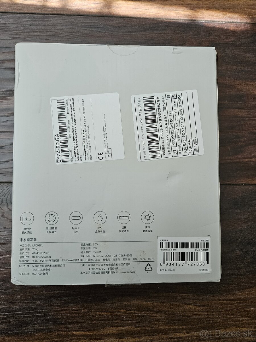 Xiaomi strihač vlasov Nový - 3