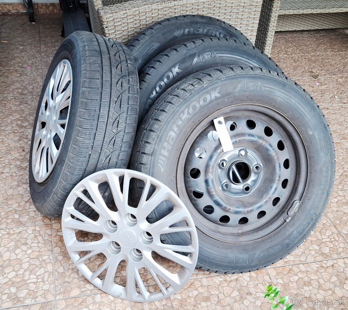 Predam zimne kolesa z Kia ceed 195/65 R-15 - 3