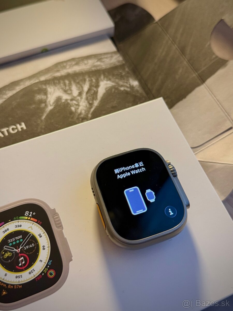 Predám Apple watch Ultra 1 49mm, 90%BAT, TOP STAV - 3