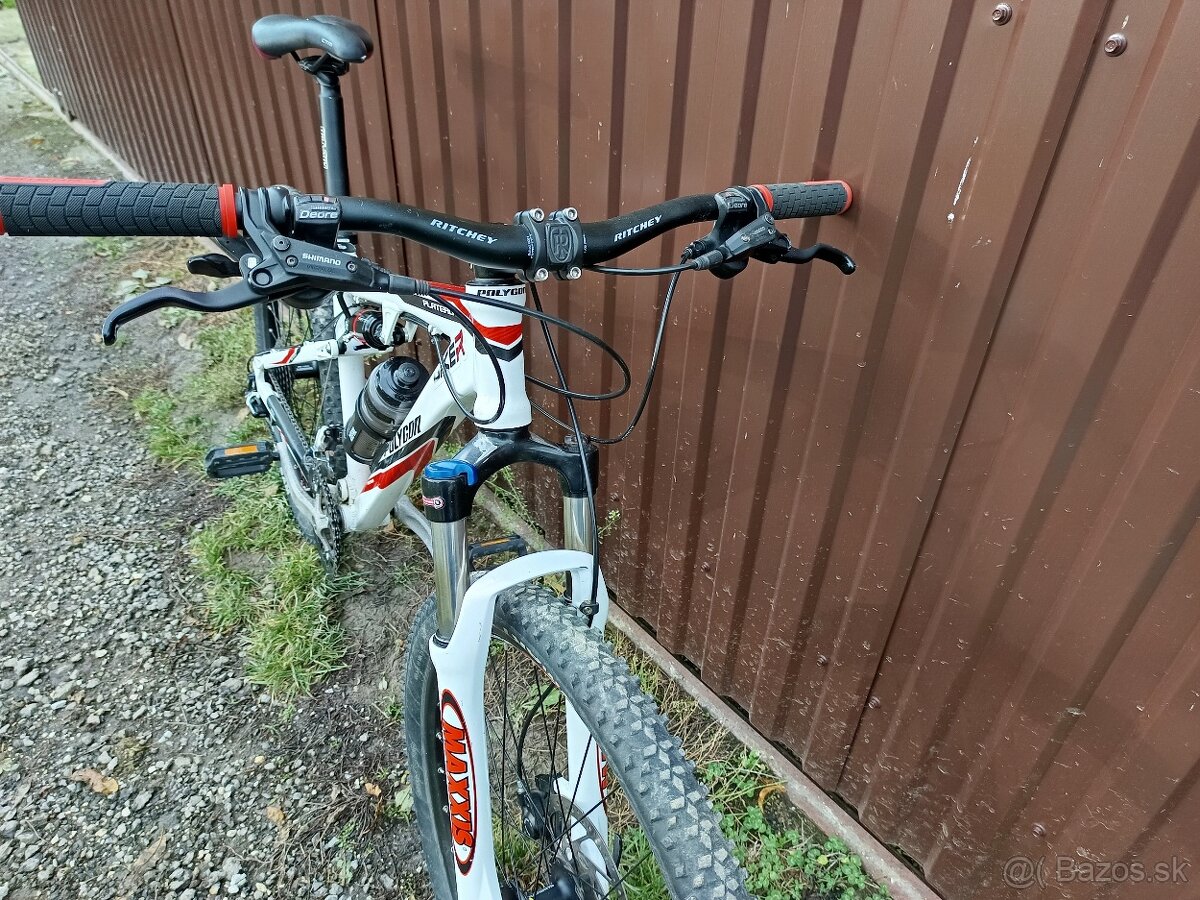Predám celoodpružený horský bicykel Polygon Plateu - 3