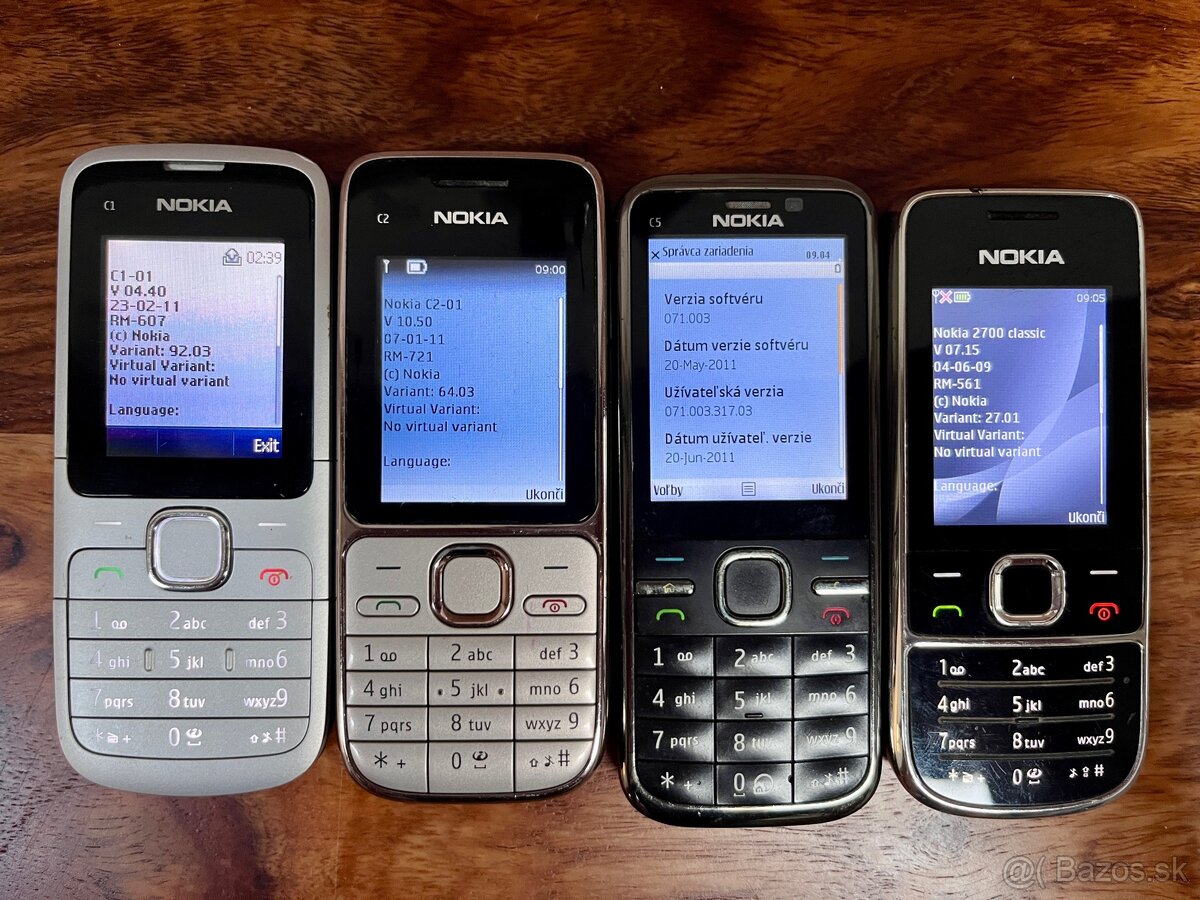 Nokia C1, C2, C5 , 2700-c2 - 3