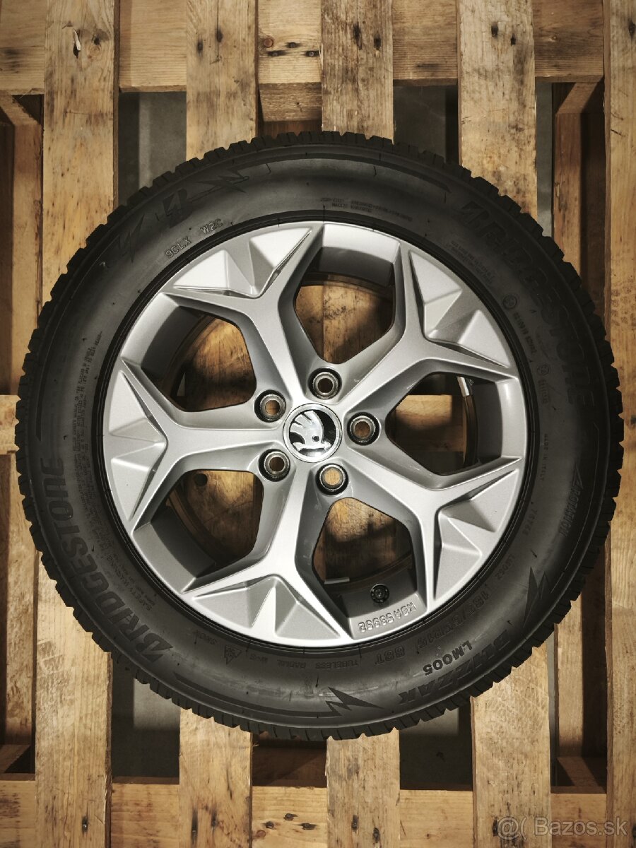 SEAT/VW/AUDI/R15 5x100/ZÀNOVNÁ ORIG.ZIMNA SADA - 3