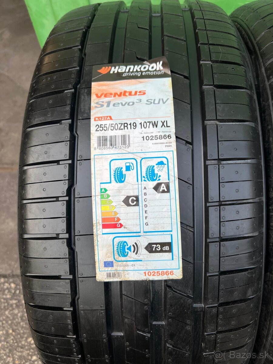 Letne pneumatiky Hankook 255/50R19 - 3
