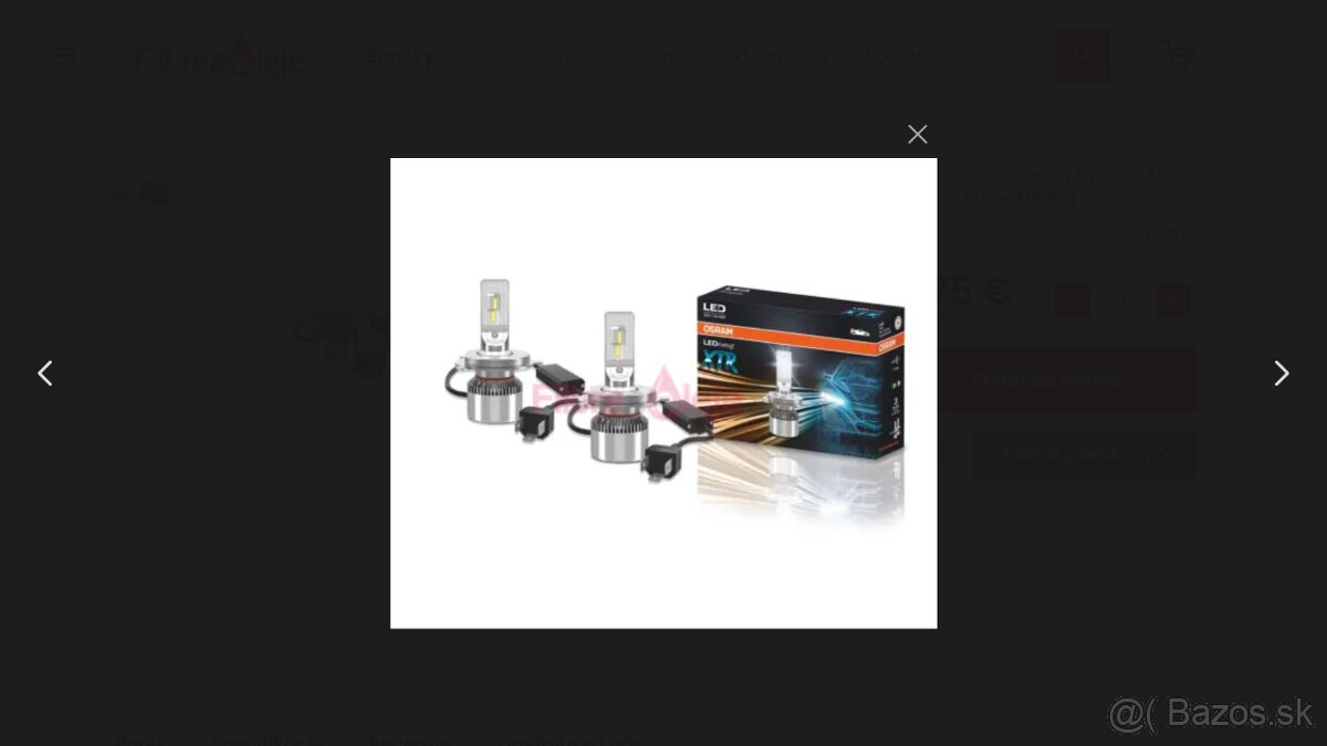 OSRAM LEDriving XTR H4 6000K - 3