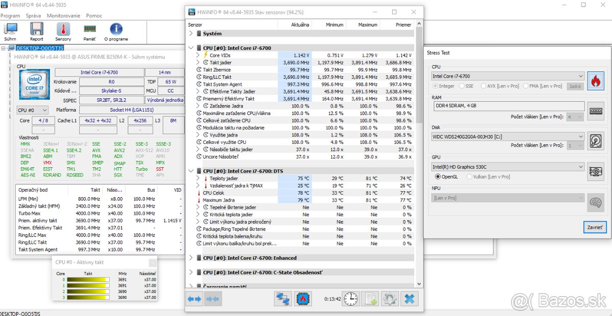 Intel Core i7-6700 (2x) - 3