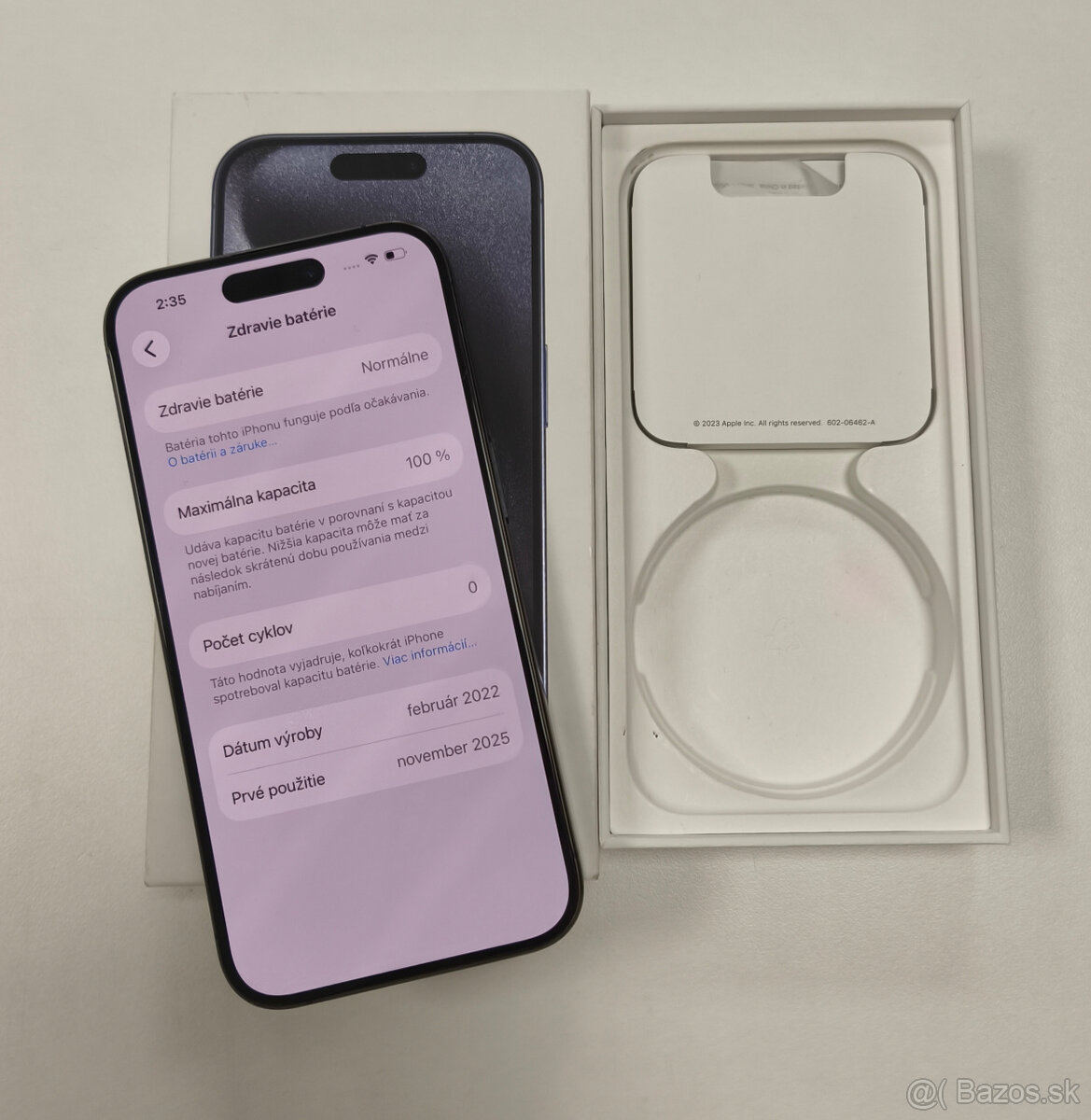 iPhone 15 Pro Blue Titanium - 3