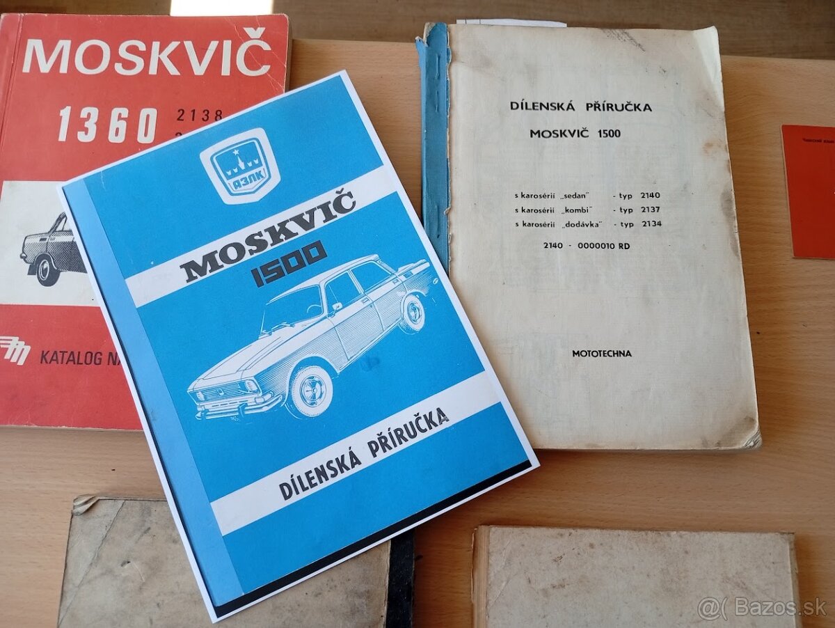 Moskvič - technická dokumentace - 3