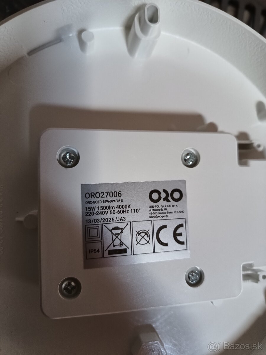 Svietidlo LED-POL ORO GOZO 15W - 3