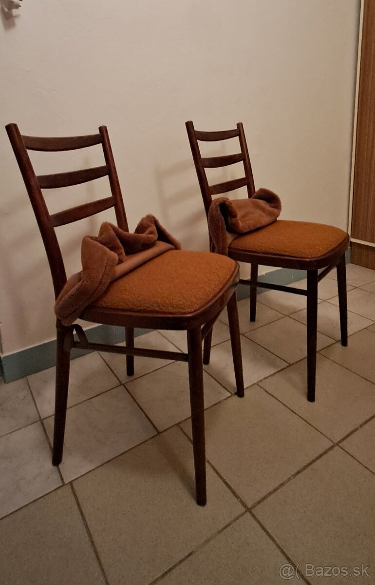 Staré retro stoličky - 3