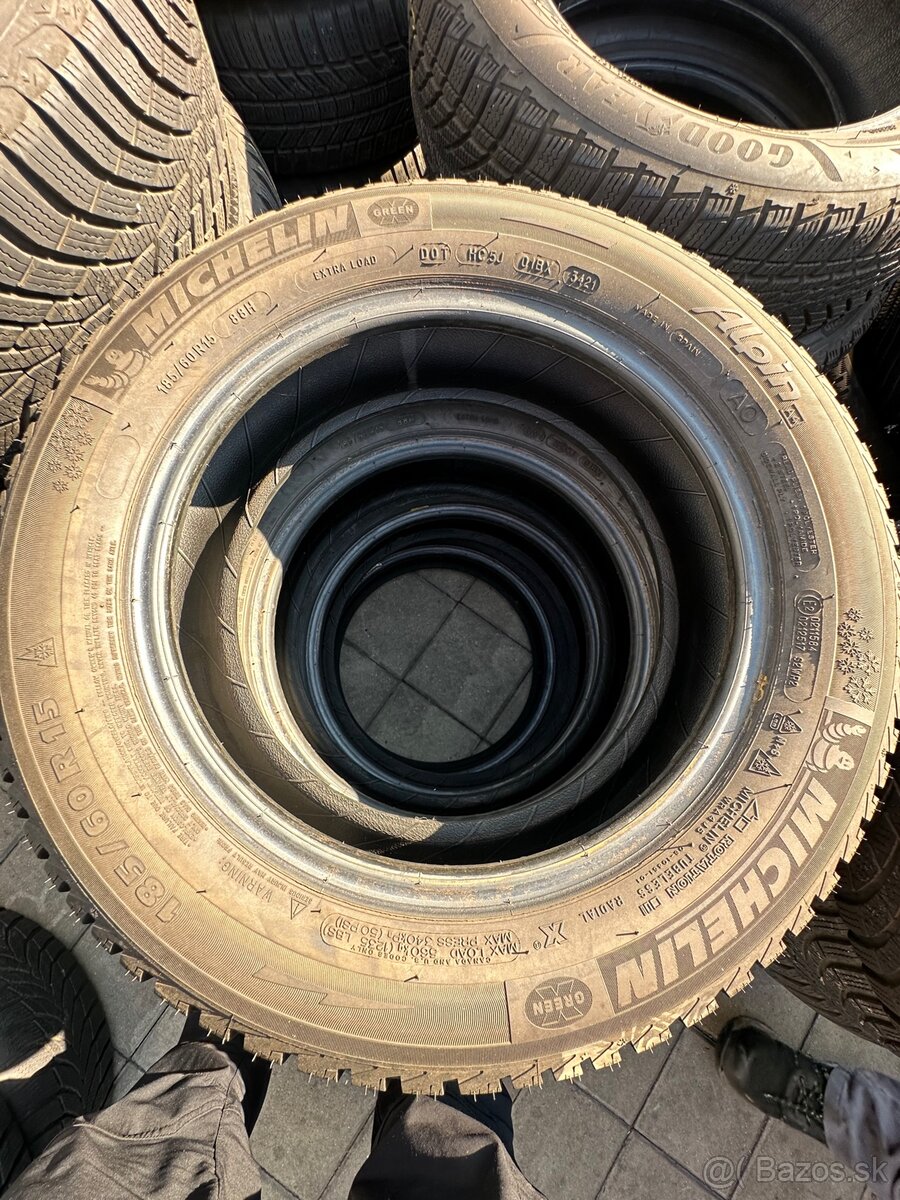 185/60 R15 Zimne Michelin - 3