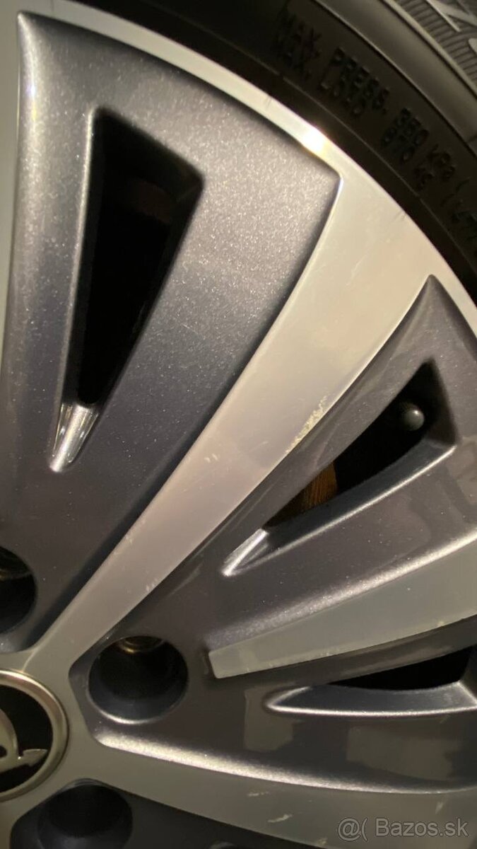 Predám letné a zimné pneumatiky s diskami Škoda Original - 3