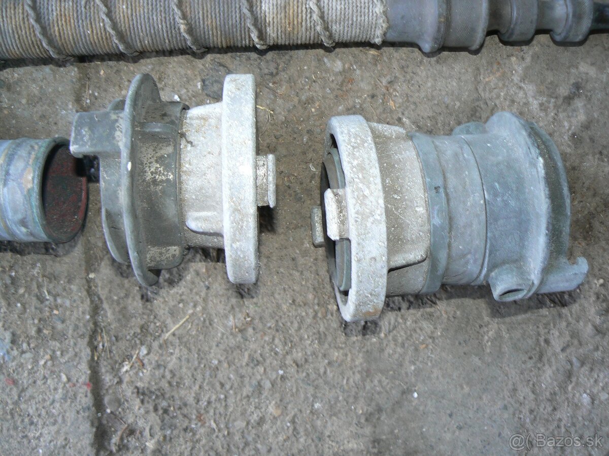 Staré hasičské proudnice+koncovky a přechodky - 3