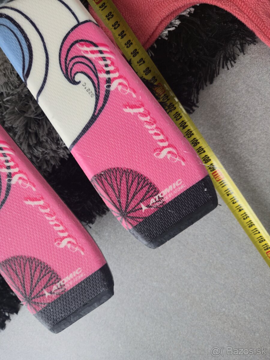 Detské lyze v.110, lyžiarky 22.5cm - 3