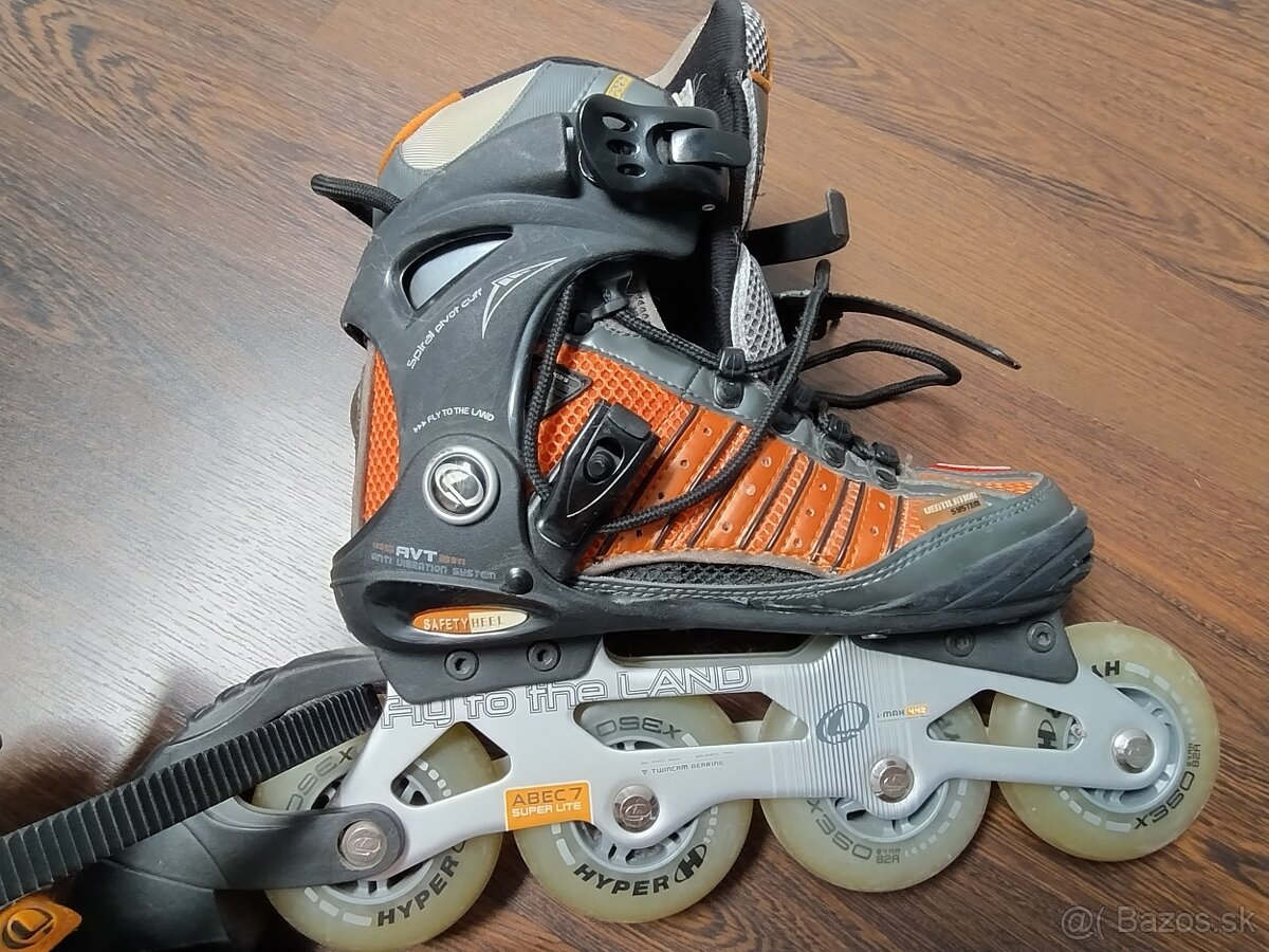 Predám dámske kolieskové korcule 37 - 3