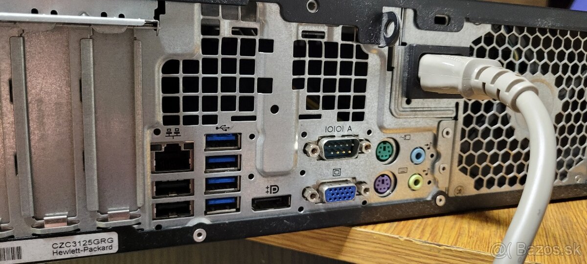 Predám kompletnu PC zostavu HP + LCD 22" + novú klávesnicu - 3