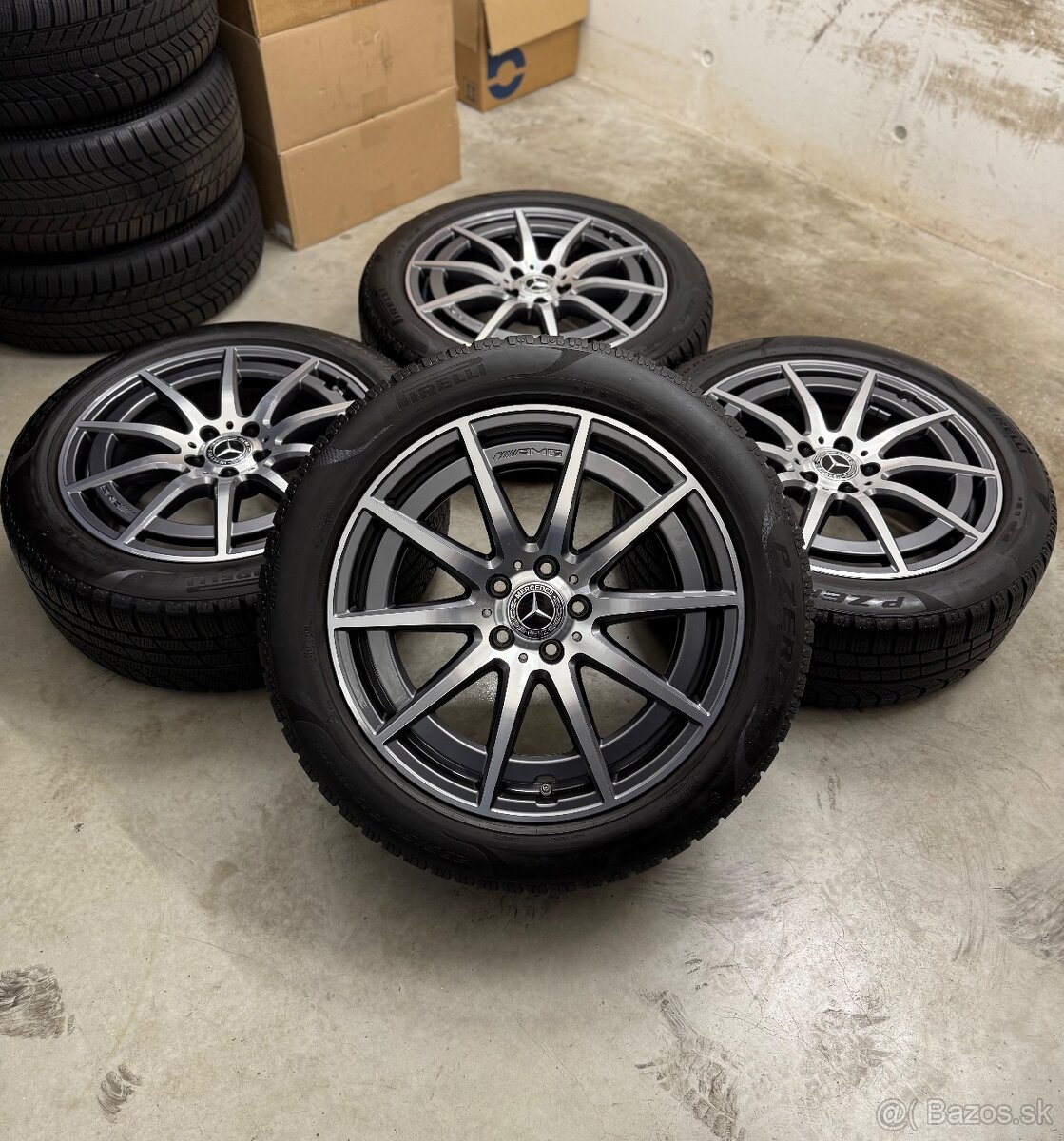 Zimná sada 5x112 R19 , 235/50/19 Mercedes Benz GLA GLB AMG - 3