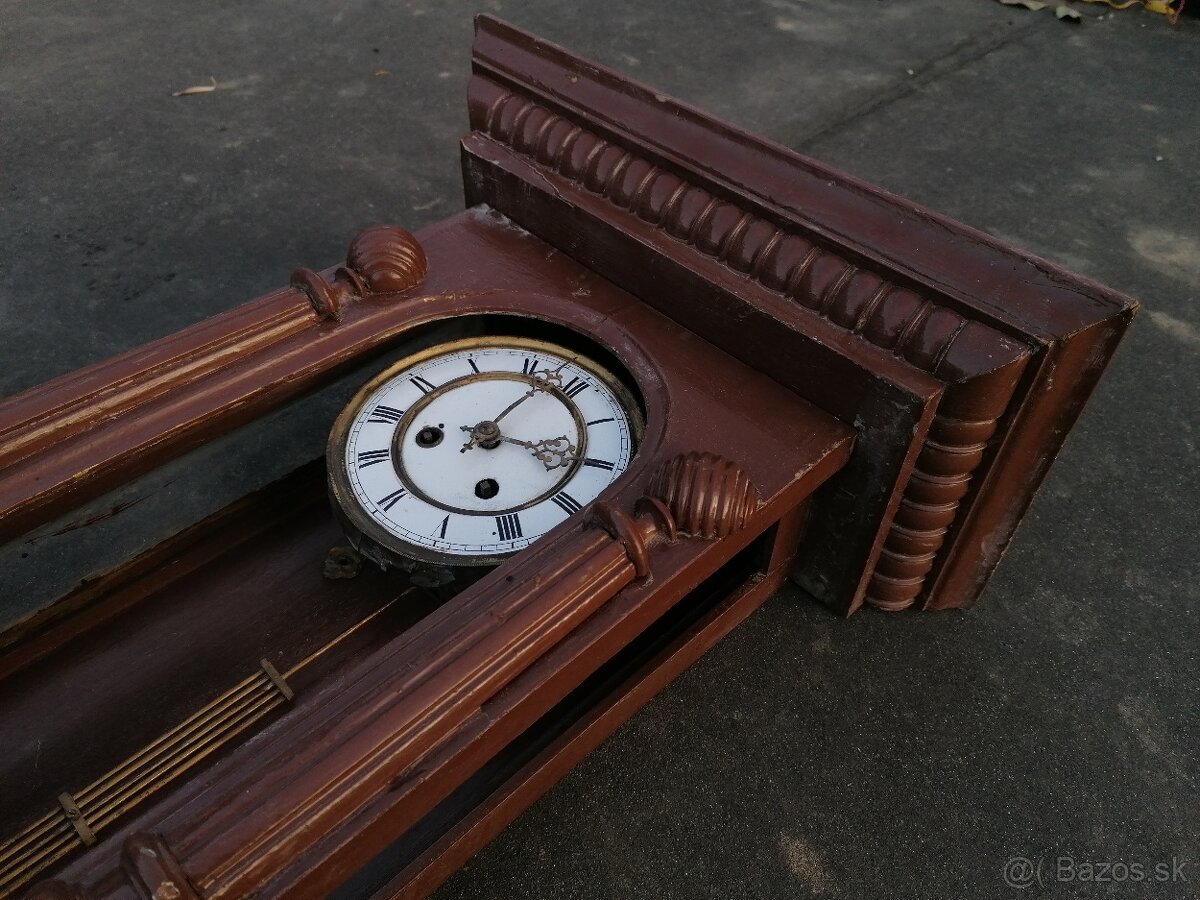 Predám starožitné nástenné hodiny - 3